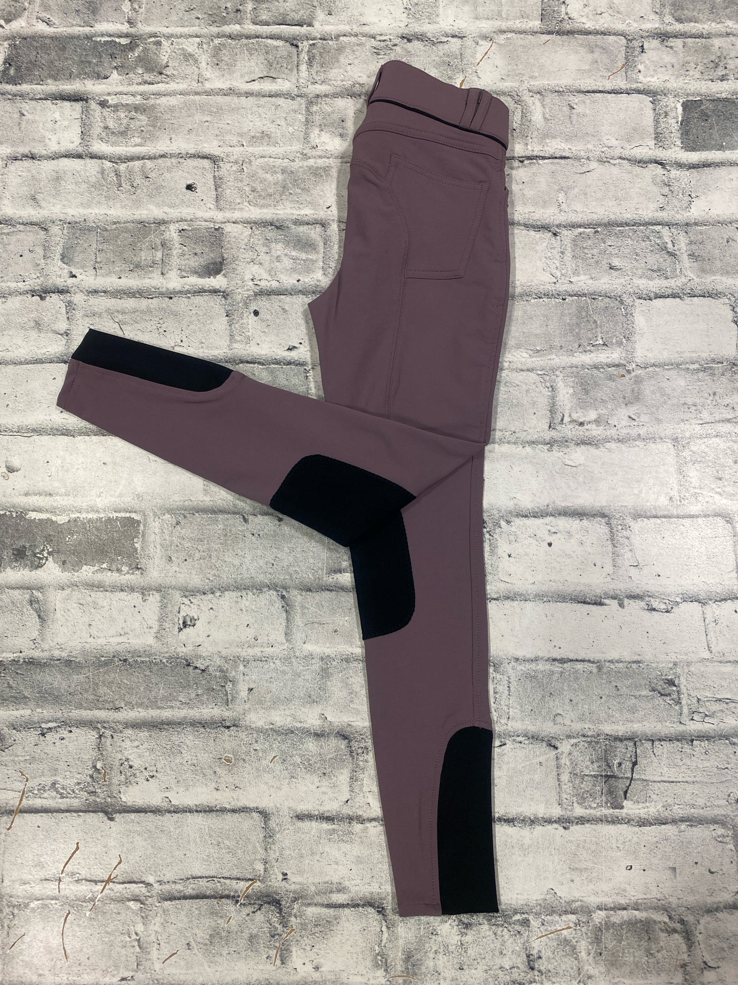 Elation Platinum KP Breeches Mauve Childrens 12