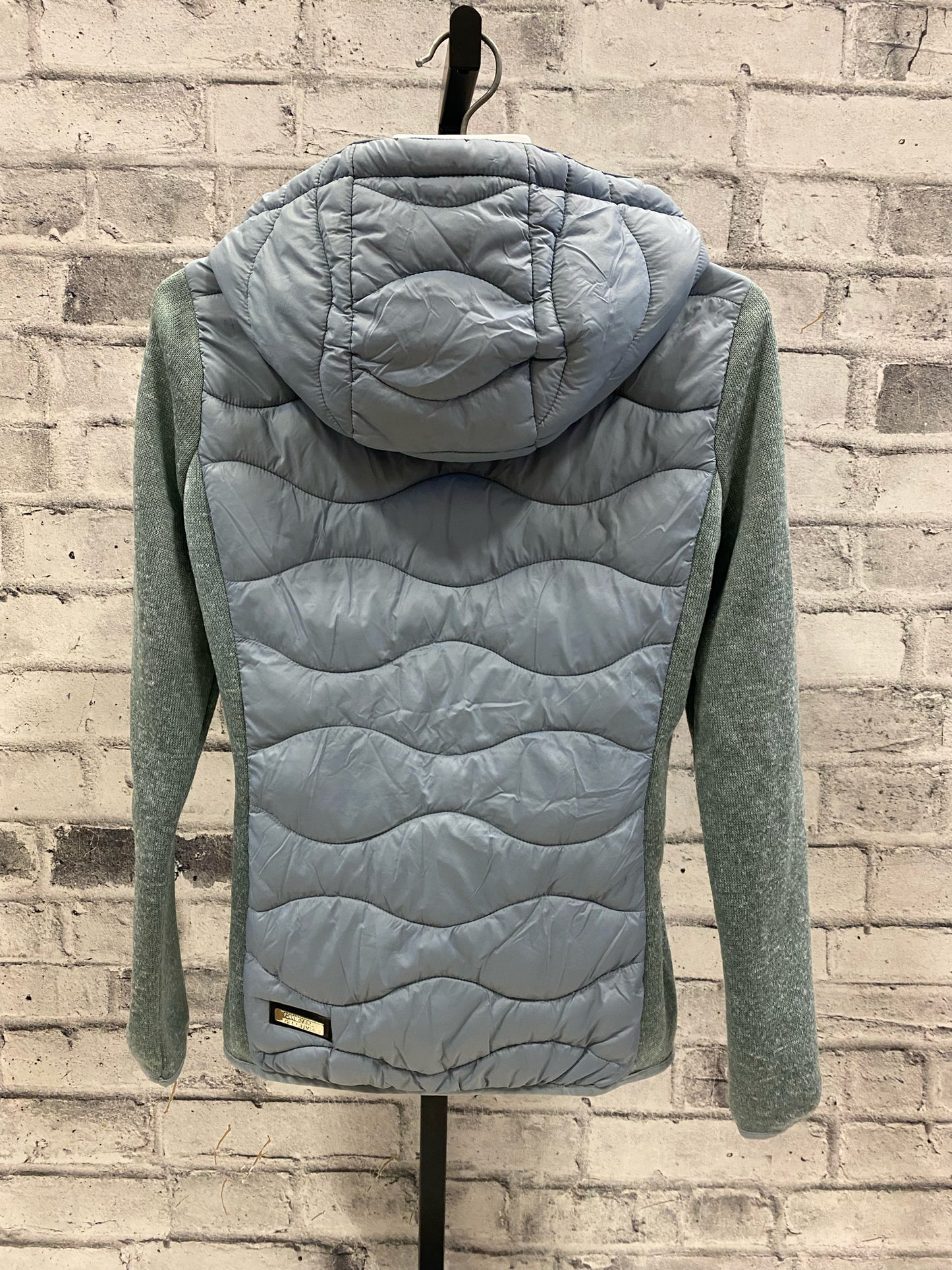 Cheval De Luke Puffy Zip Up Jacket Steel Blue XS