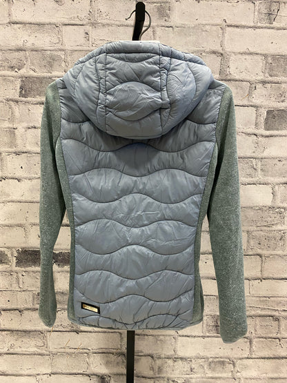 Cheval De Luke Puffy Zip Up Jacket Steel Blue XS