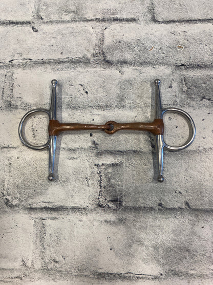 5.25" Copper Mouth Full Cheek Snaffle Bit