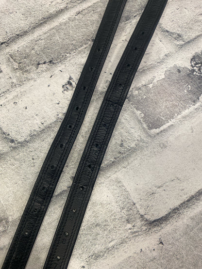 60" Val Du Bois Stirrup Leather Black