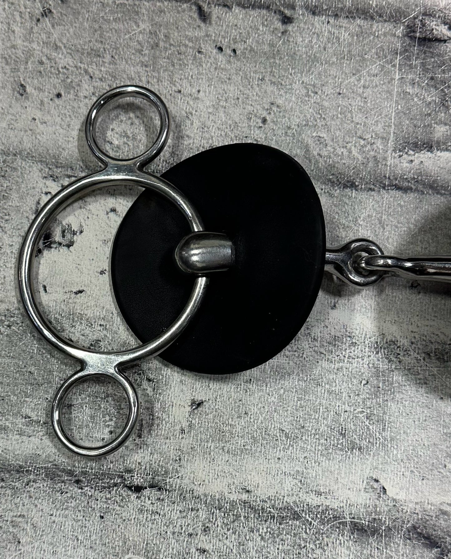 5.5" HS 2 Ring Gag Bit