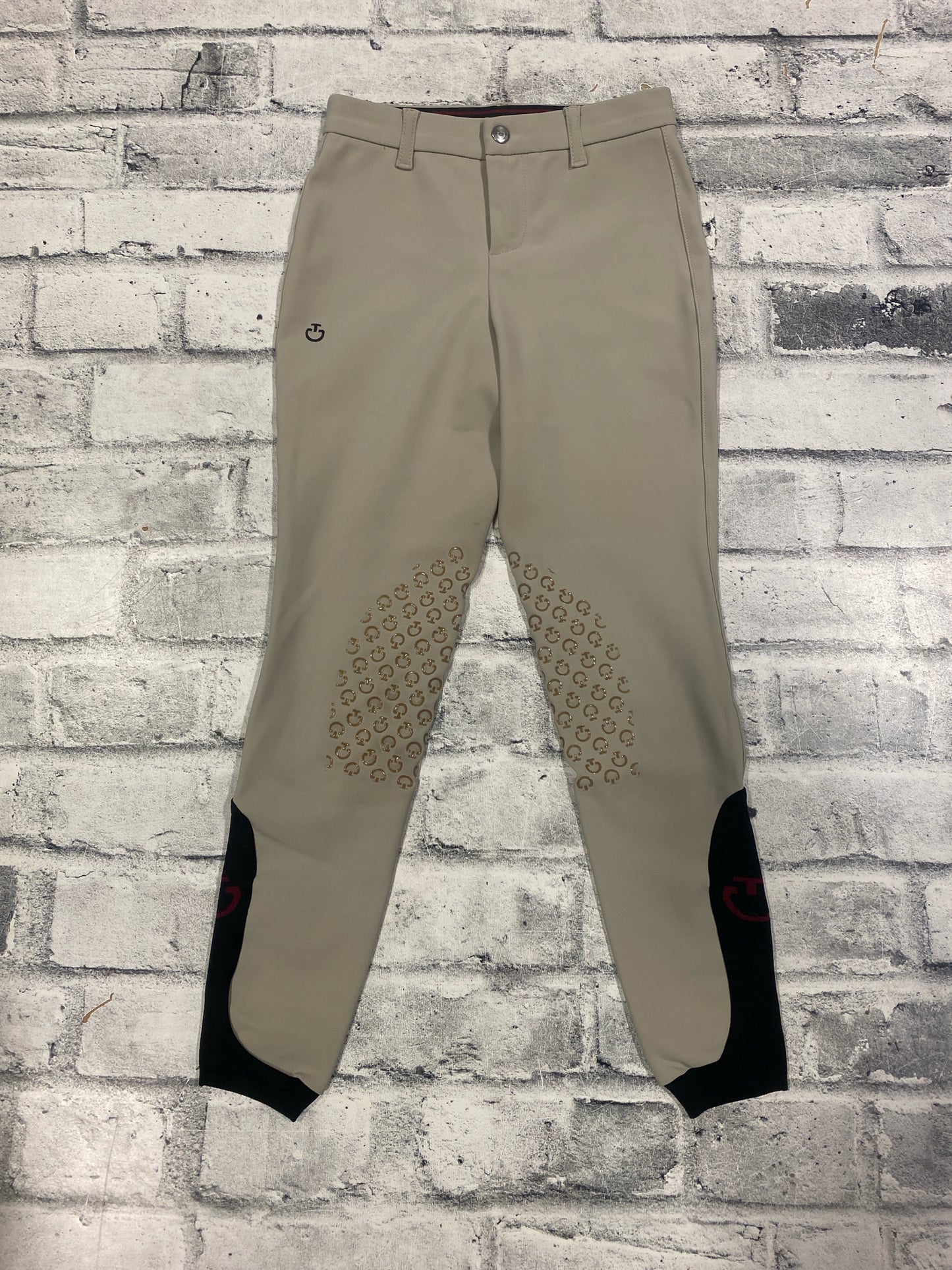 Cavalleria Toscana KP Breeches Tan Childrens 10