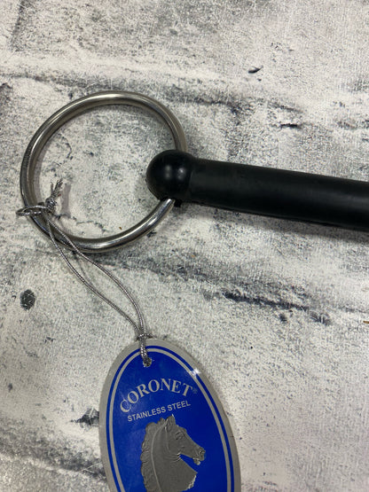 5" Coronet Rubber Snaffle NEW