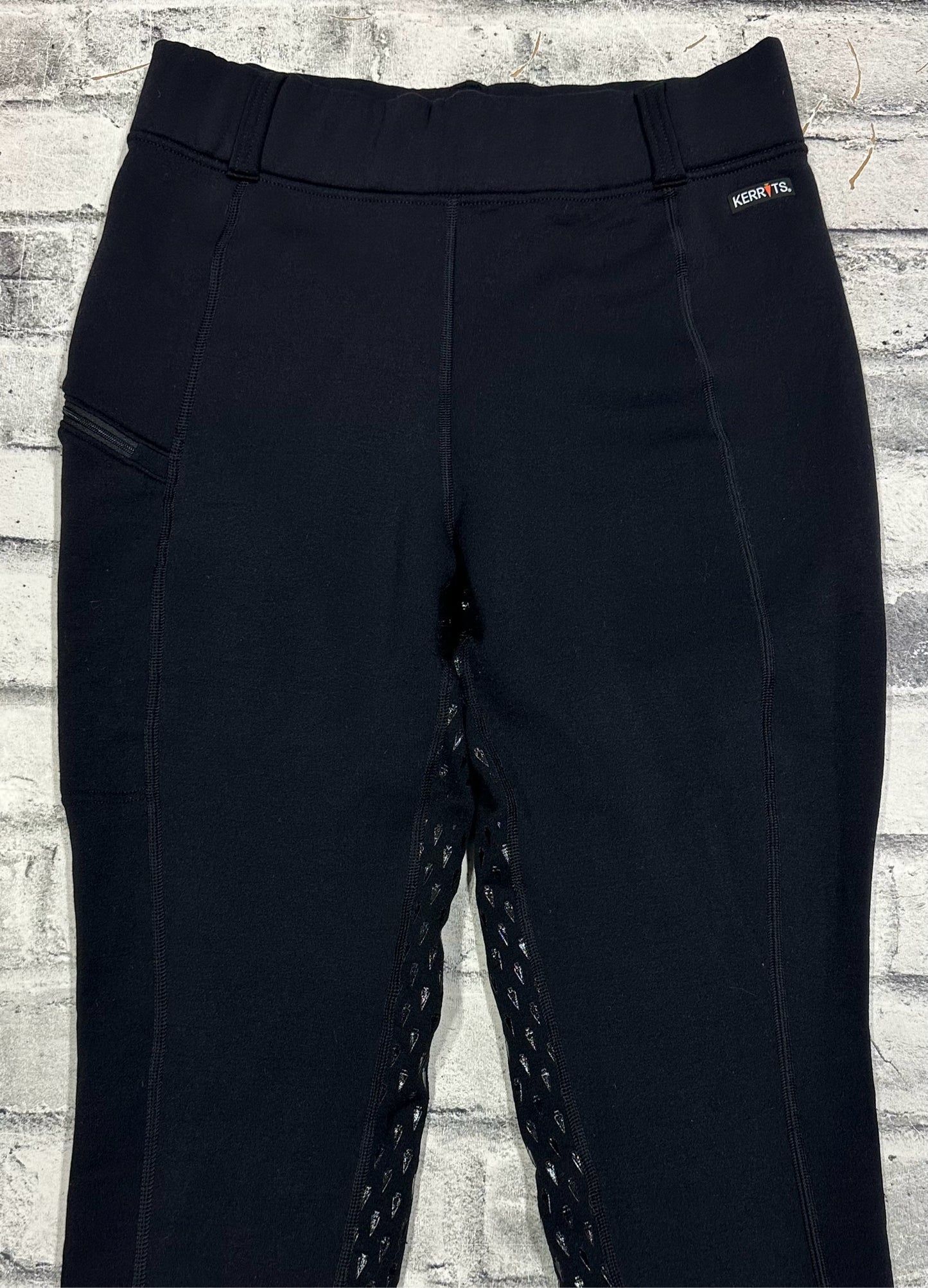 Kerrits Pull On Winter Riding Tights Black XL