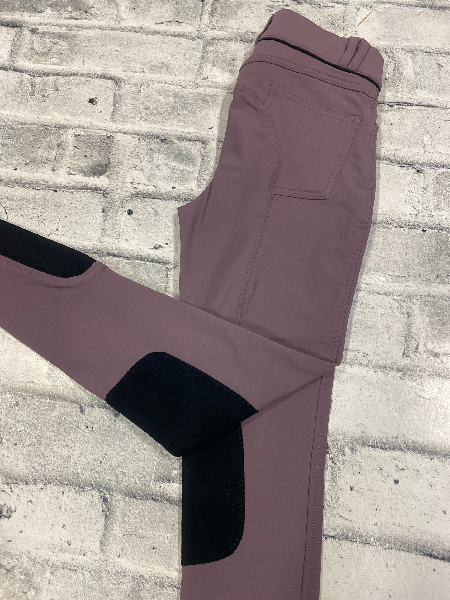 Elation Platinum KP Breeches Mauve Childrens 12