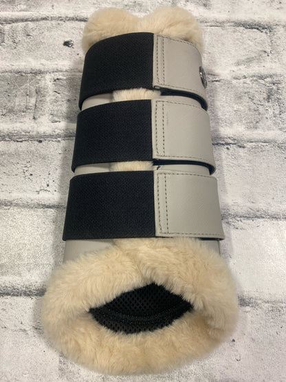 BR Brushing Boots Grey/Black L