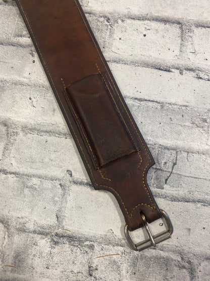 Leather Back Cinch