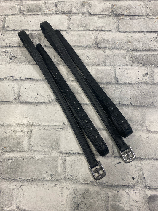 60" Val Du Bois Stirrup Leather Black