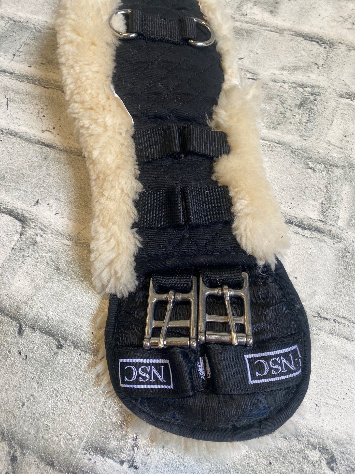 24" NSCr Sheepskin Dressage Girth