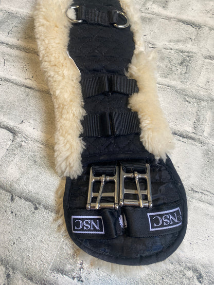 24" NSCr Sheepskin Dressage Girth