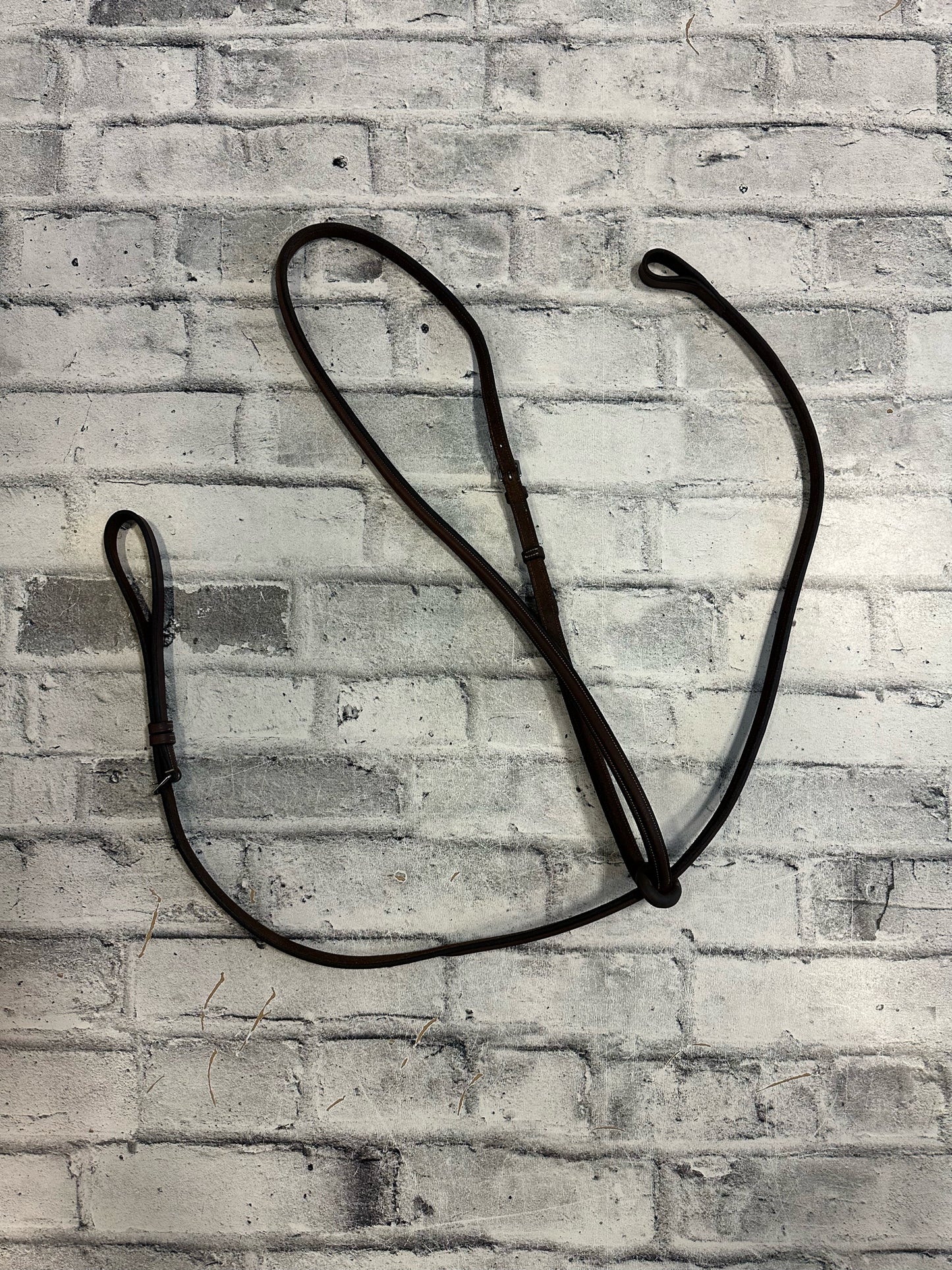 Fancy Stitch Raised Standing Martingale Brown XF