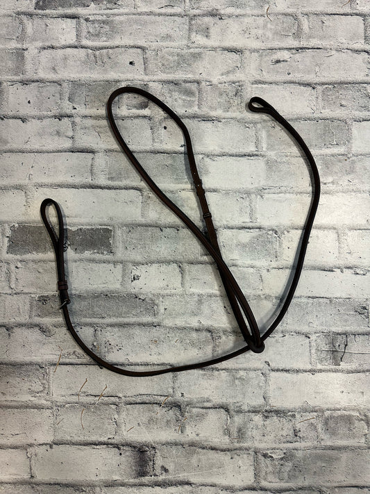 Fancy Stitch Raised Standing Martingale Brown XF