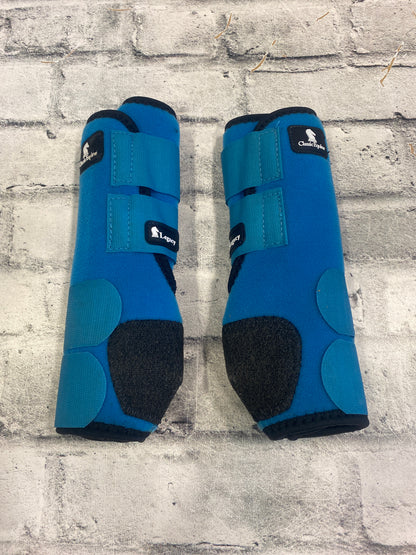 Classic Equine Legacy Hind Boots Teal M