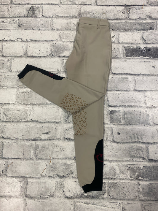 Cavalleria Toscana KP Breeches Tan Childrens 10