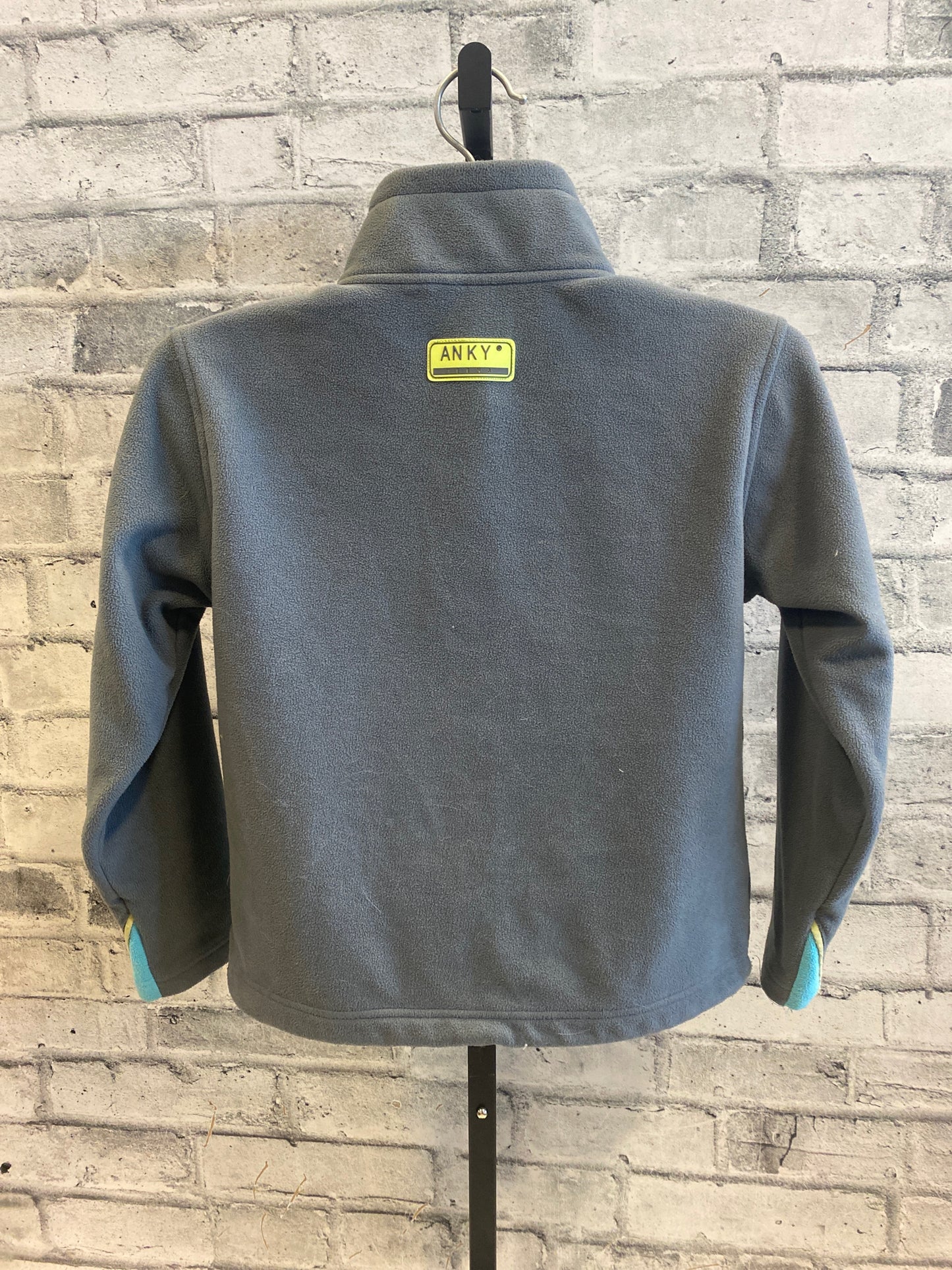 Anky 1/4 Zip Sweater Grey Childrens M