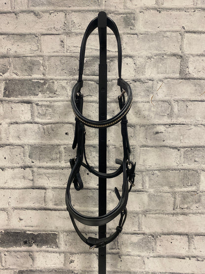 Miklem 2 Diamante Competition Bridle Black F