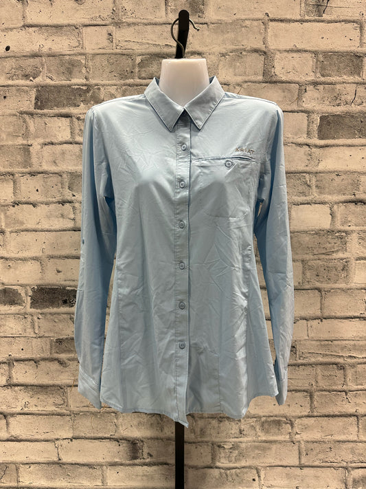 Ariat-TEK Collared Shirt Baby Blue S