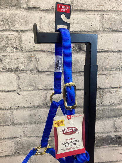 Weaver Nylon Halter Blue Weanling NEW
