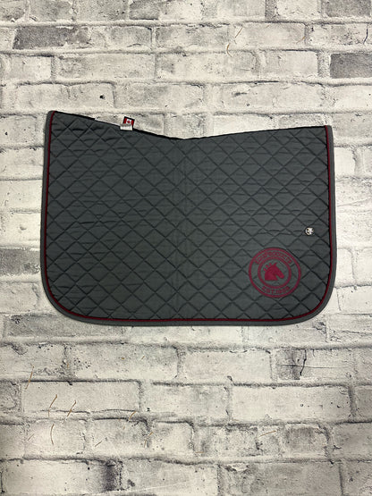 Oglivy Baby Pad Embroidered Grey/Burgundy F