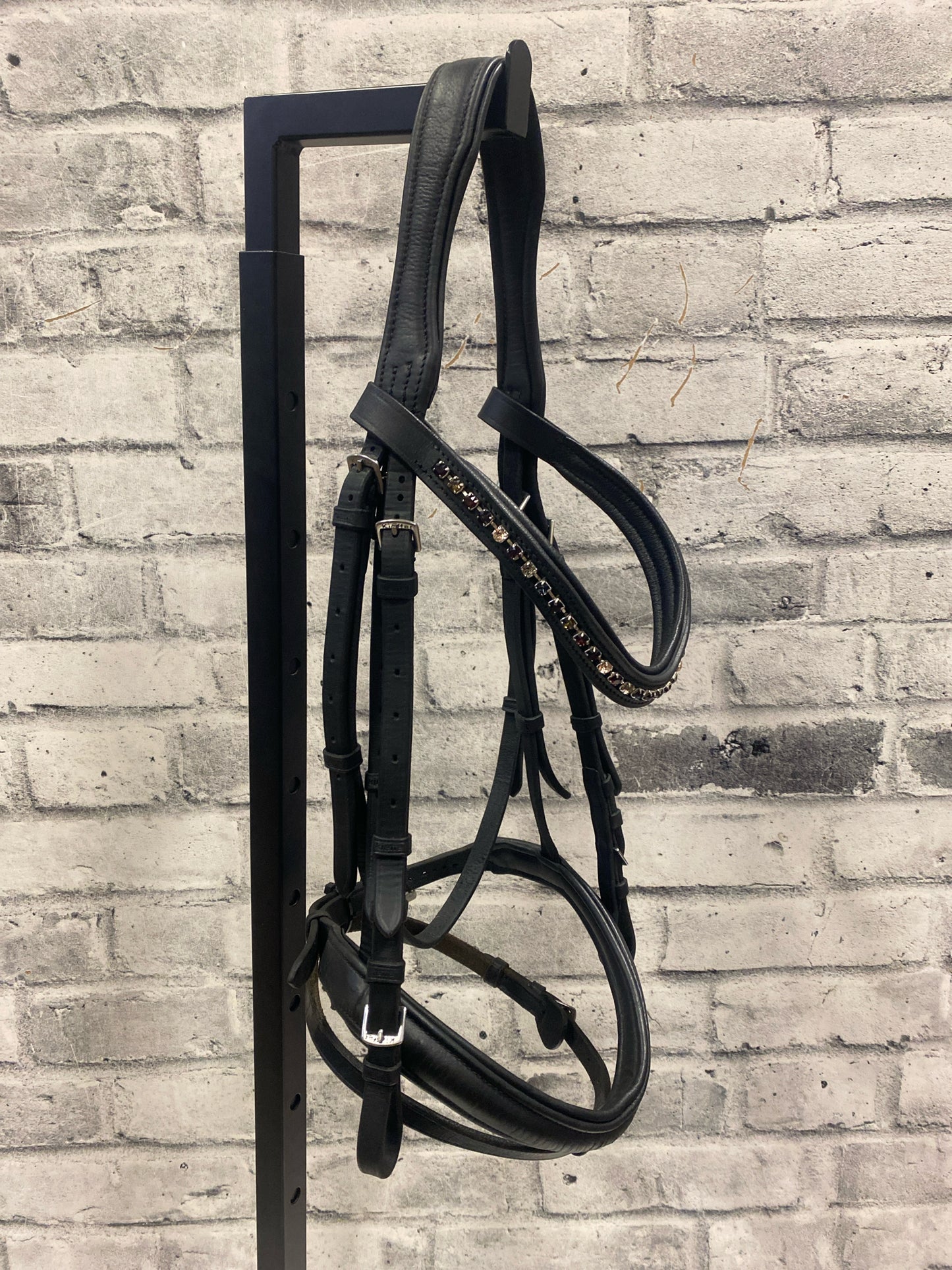 Kieffer Dressage Bridle Black w/ Flash F