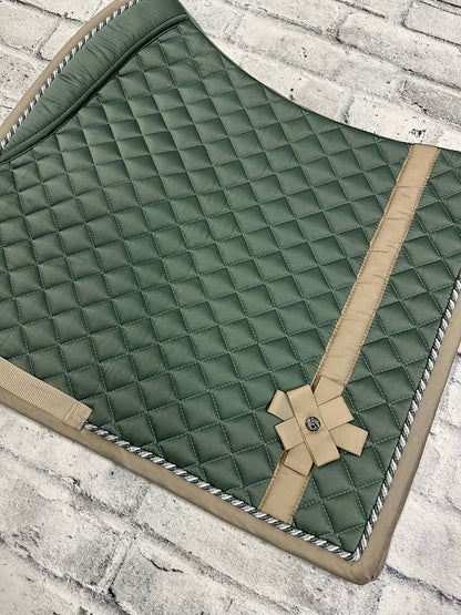 PS of Sweden Dressage Pad Sage/Tan Cob
