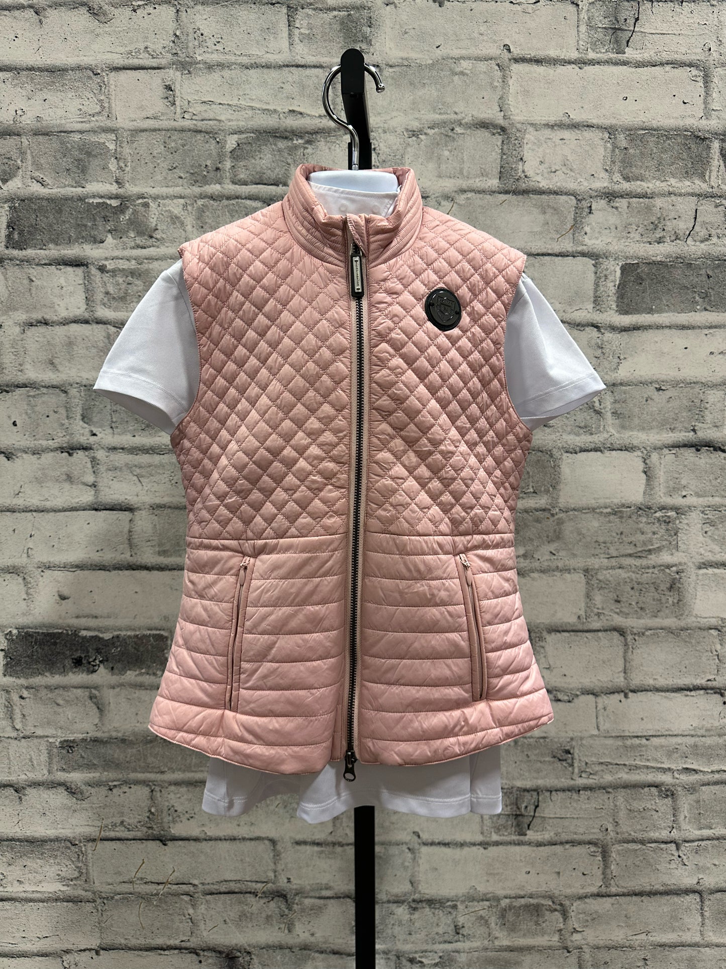 Asmar Quilted Vest Pink Children's 8-10