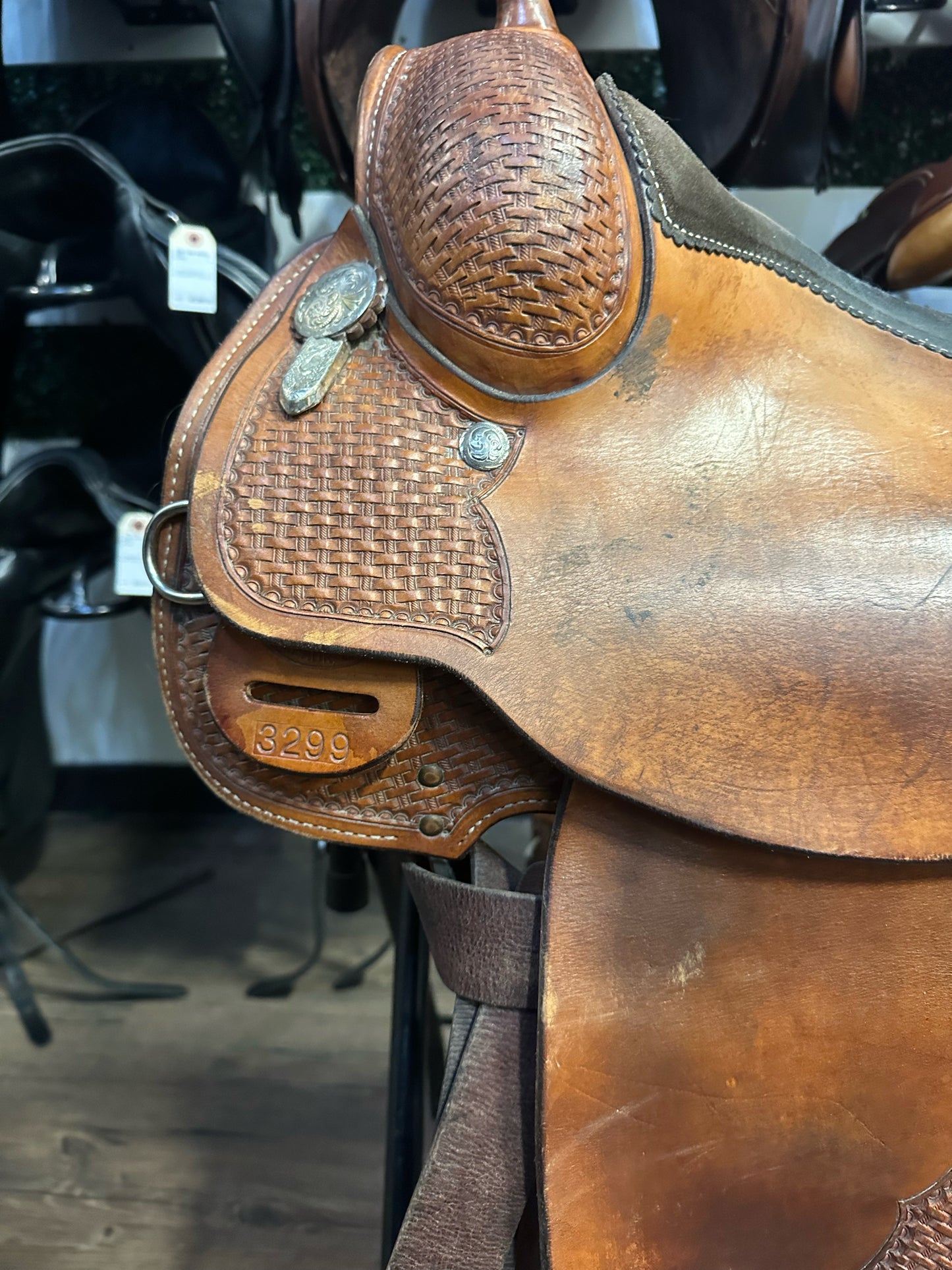 15.5" Billy Cook 3299 Pleasure Reining Saddle