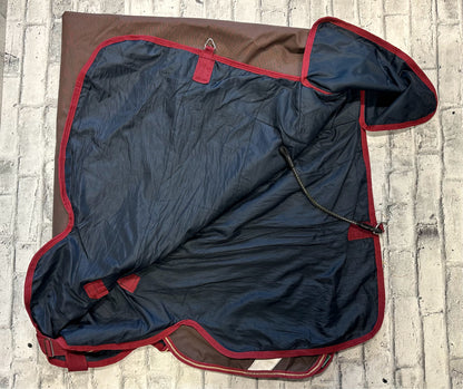 69" Amigo Bravo 12 Plus 100g Turnout Rasin/Burgundy
