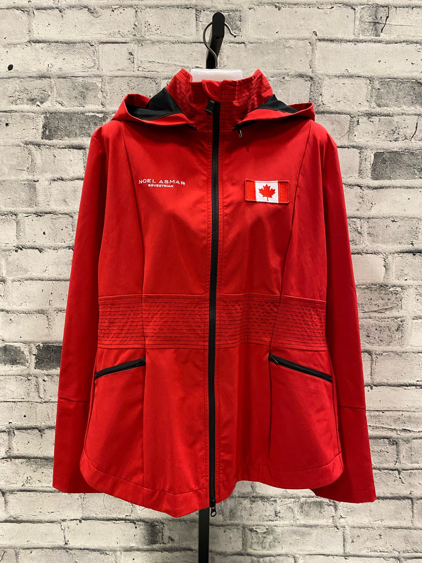 Asmar Short Riding Jacket Red XL โ The Tack Addict
