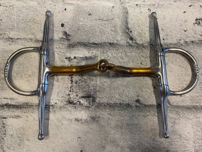 5.5" Myler Curved Full Cheek Snaffle Bit
