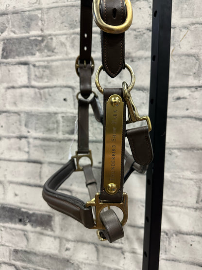 Loveson Leather Halter Brown Pony