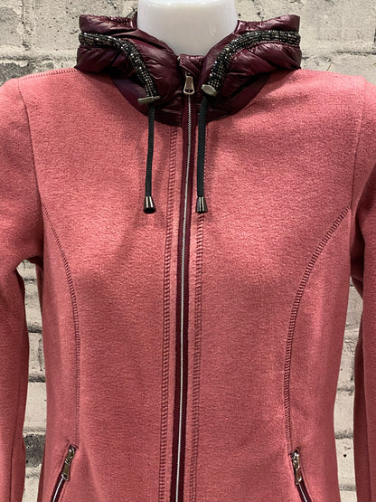 Pikeur Fleece Zip Up Jacket Rose XS (EU 34) NEW