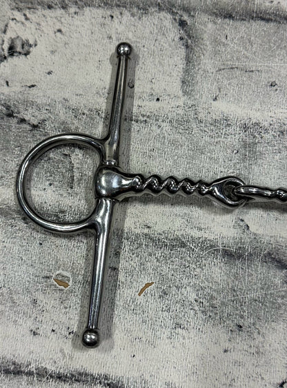 5" Corkscrew Full Cheek Bit
