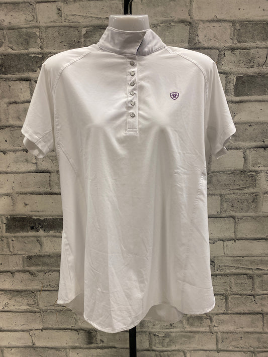Ariat FEI Collection SS Show Shirt White XL