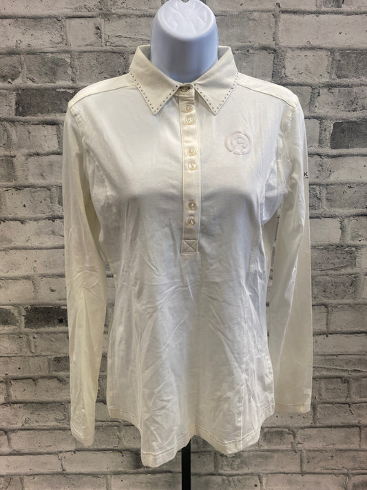 Anky LS Button Down Shirt Cream S