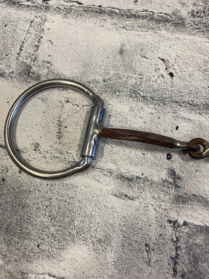 5" Curved Sharp Edge Snaffle