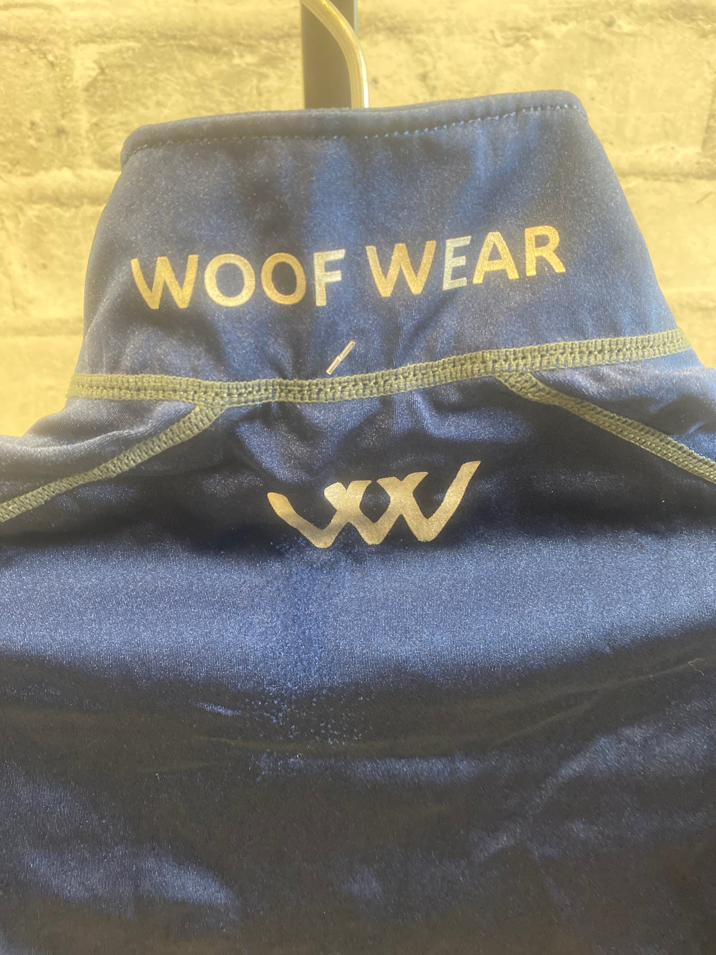 Woof Wear 1/4 Zip LS Shirt Navy M