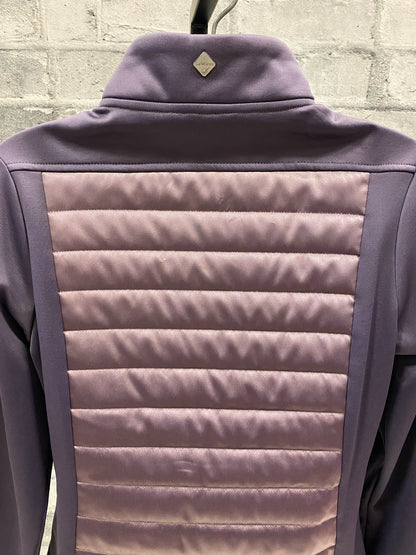 LeMieux Soft Shell Quilted Jacket Purple M (US 8)