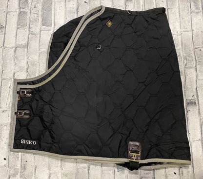 78" Big D Quilted Stable Blanket Black