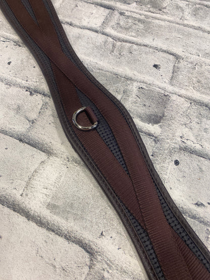 48" Silverline Equestrian Neoprene Schooling Girth Brown NEW