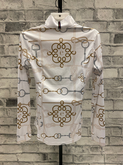 Espoir Sun Shirt Bit Print White S