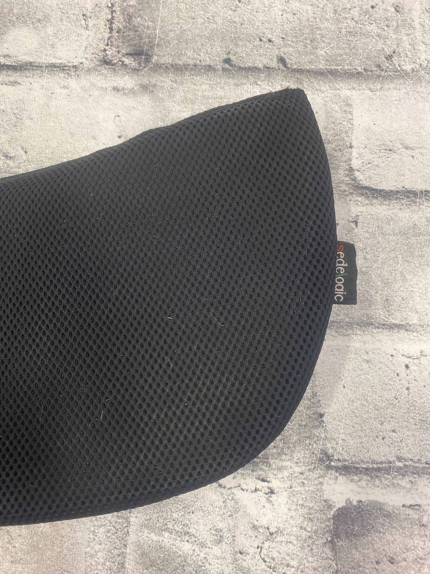 Sedelogic Rear Riser Half Pad Black