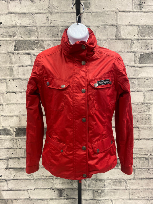 Horze Rain Jacket Red XXS