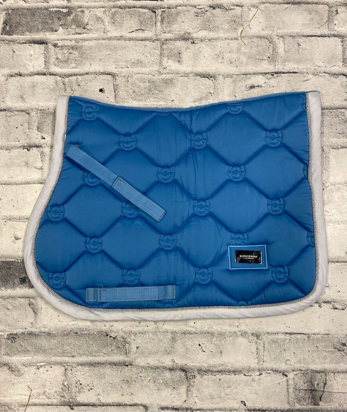 Equestrian Stockholm AP Pad Blue & White Pony