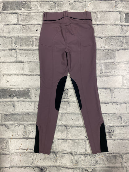 Elation Platinum KP Breeches Mauve Childrens 12