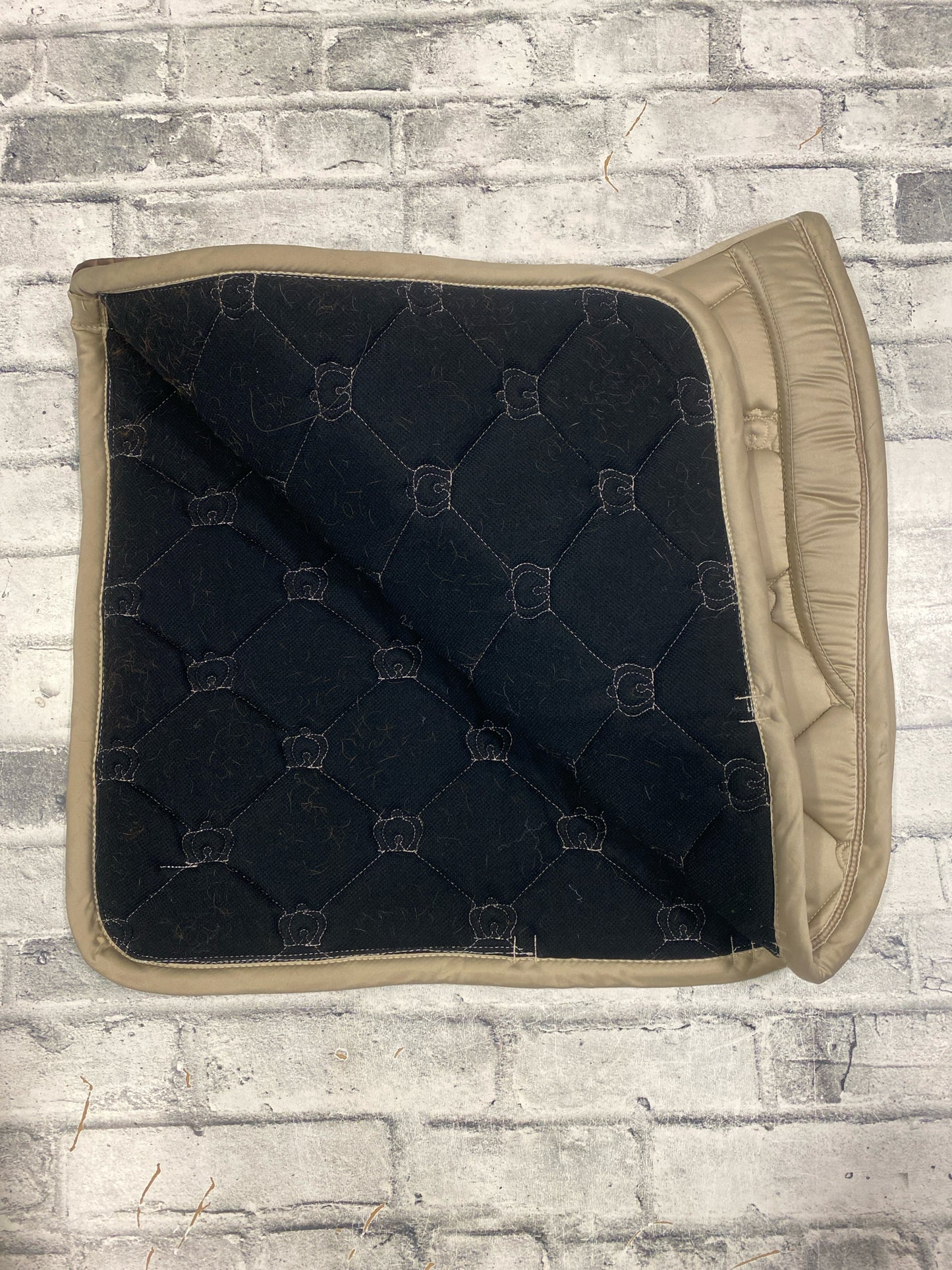 PS Of Sweden Dressage Pad Champagne w/ Ruffle