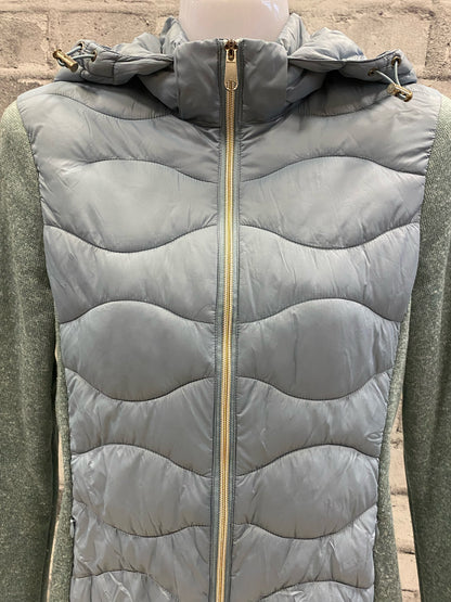 Cheval De Luke Puffy Zip Up Jacket Steel Blue XS
