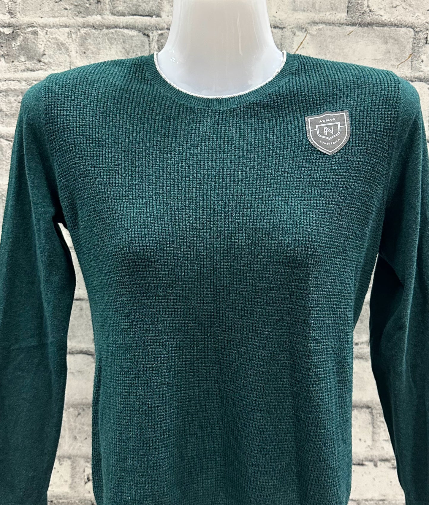 Asmar LS Kint Sweater Green Children's 10/12