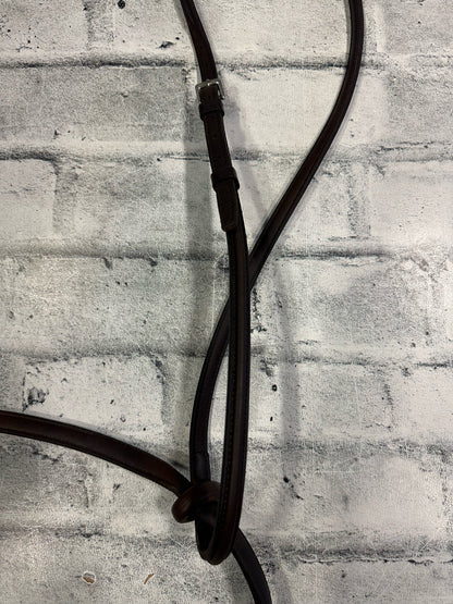 Stubben Fancy Stitched Standing Martingale Brown F